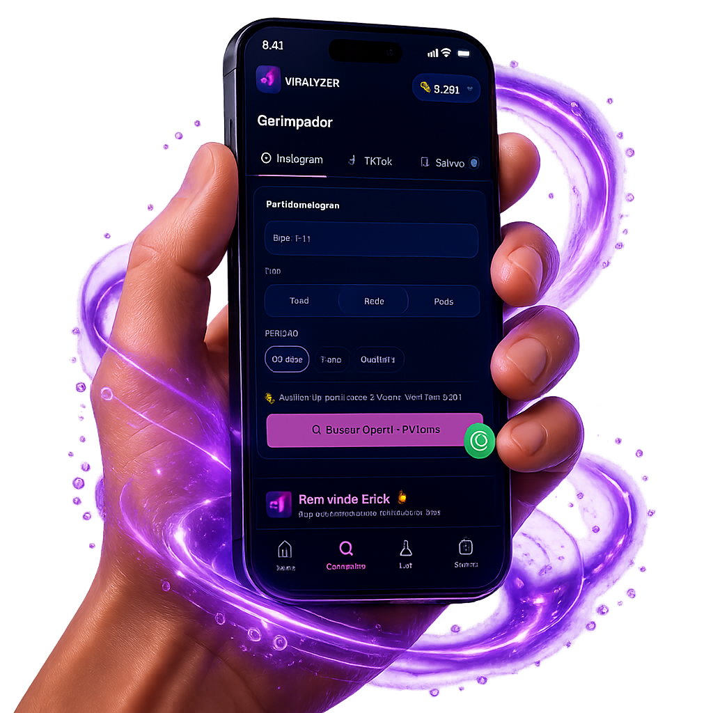 App Viralyzer no celular